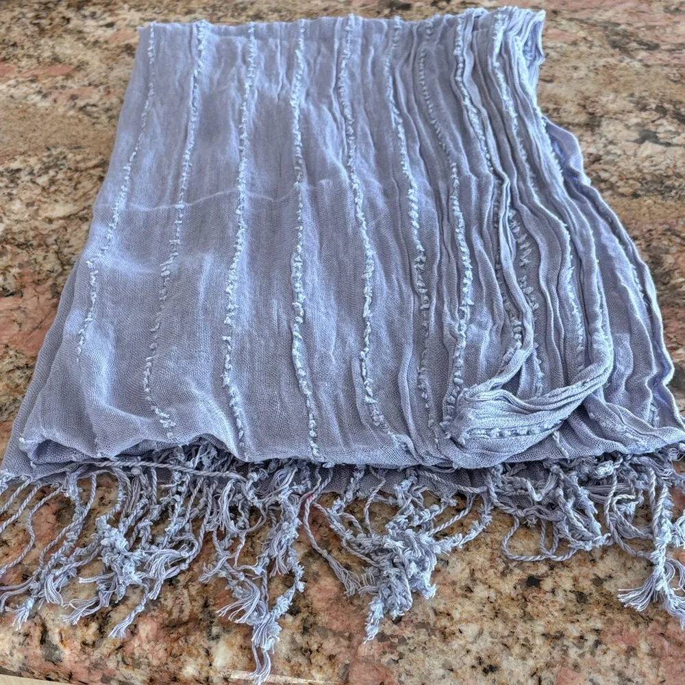 Elegant Lilac/Gray Women's Scarf